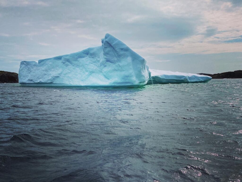 Photo of Iceberg in the Atlantic Ocean